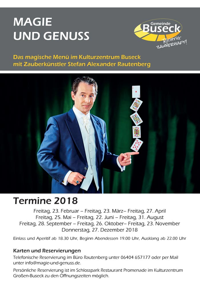 Zauberkünstler Rautenberg in Buseck