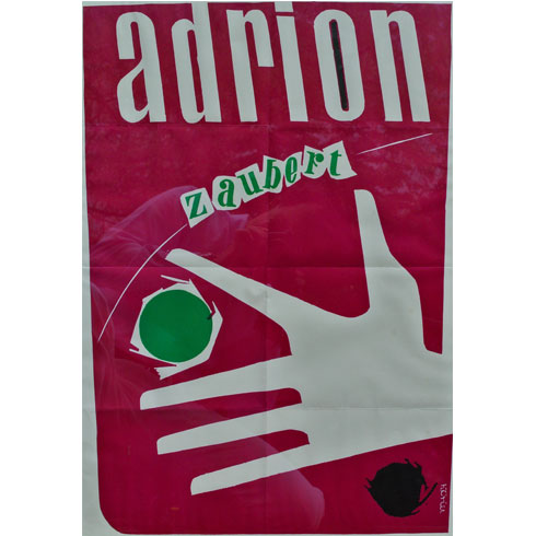 Alexander Adrion Programmplakat