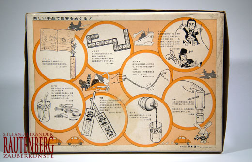 Tenyo, Magic of the World 1976, Box Bottom