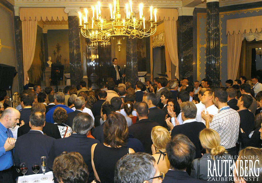 Als Zeremonienmeister auf Schloß Albrechtsberg in Dresden