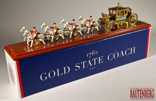 Gold State Coach in Rautenbergs Wunderkammer